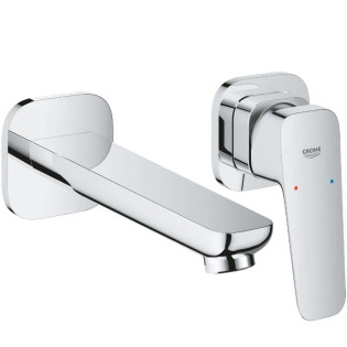 Змішувач для раковини Grohe Cubeo на 2 отвори M-розміру (1017880000)