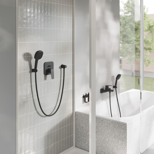 Однорычажный смеситель для ванны Grohe Cubeo (1018142430)