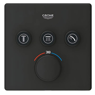 Термостат прихованого монтажу з 3 кнопками управління Grohe Grohtherm SmartControl (102167KF00)