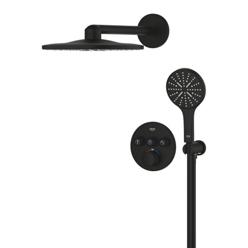Душова система прихованого монтажу Grohe Cubeo із Tempesta 250 (1053362430)