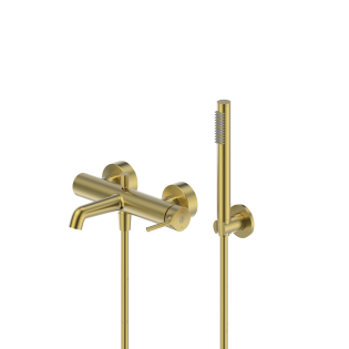 2034-520-31 SILVIA PVD BRUSHED GOLD Змішувач ARMATURA для ванни з душовим комлектом