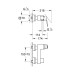 Змішувач для душу Grohe Eurocube (23145000)