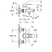 Смеситель для ванны Grohe BauLoop New (23603001)