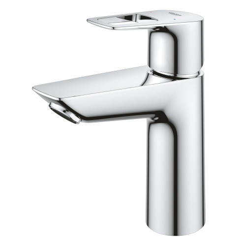 Однорычажный смеситель для раковины M-Size Grohe BauLoop New с нажимным донным клапаном (23886001)