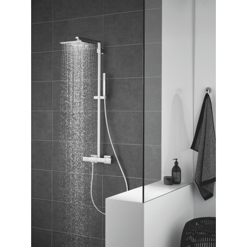 Душова система з термостатом для душу Grohe Euphoria Cube System (26087000)