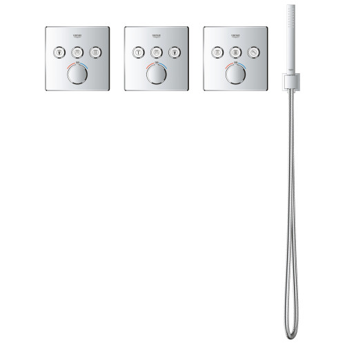 Шлангове підключення з тримачем Grohe Euphoria Cube (26370000)