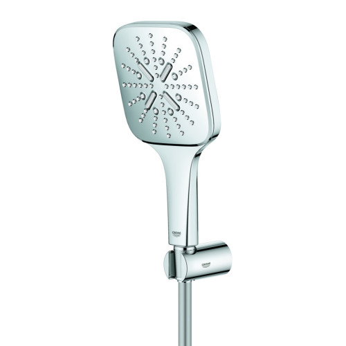 Душовий набір з тримачем, 3 режими струменя Grohe Rainshower SmartActive (26589000)