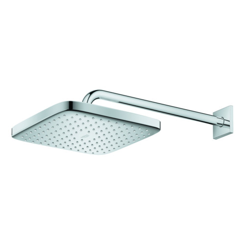 Верхній душ із настінним кронштейном Grohe Tempesta Cube (26687000)