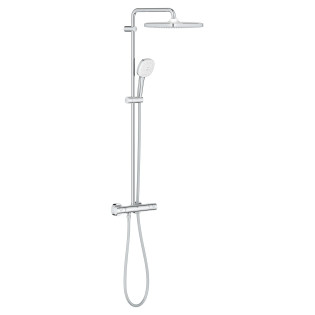 Душова система з термостатом для настінного монтажу Grohe Tempesta System 250 Cube (26689001)
