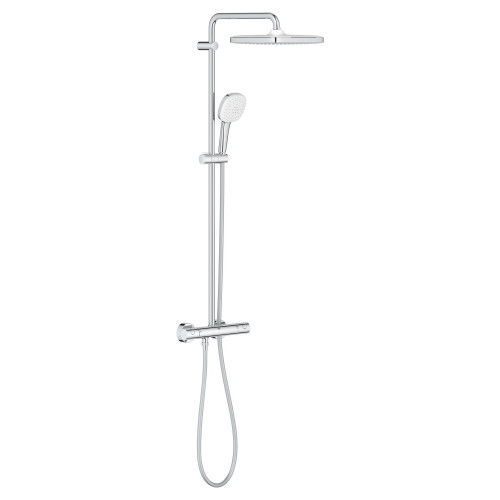 Душова система з термостатом для настінного монтажу Grohe Tempesta System 250 Cube (26689001)