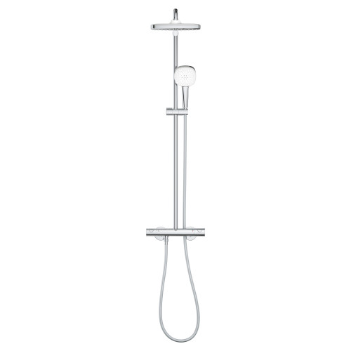 Душова система з термостатом для настінного монтажу Grohe Tempesta System 250 Cube (26689001)