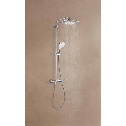 Душова система з термостатом для настінного монтажу Grohe Tempesta System 250 Cube (26689001)