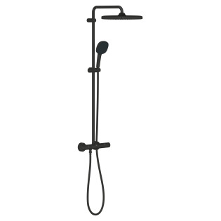 Душова система з термостатом для настінного монтажу Grohe Tempesta System 250 Cube (266892431)