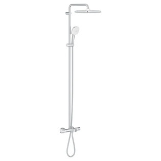 Душова система настінного монтажу з термостатом для ванни Grohe Tempesta System 250 Cube (26691001)