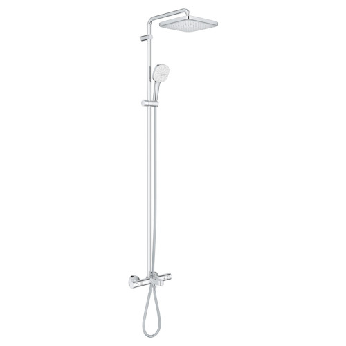 Душова система настінного монтажу з термостатом для ванни Grohe Tempesta System 250 Cube (26691001)