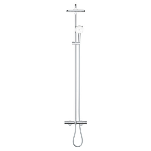 Душова система настінного монтажу з термостатом для ванни Grohe Tempesta System 250 Cube (26691001)