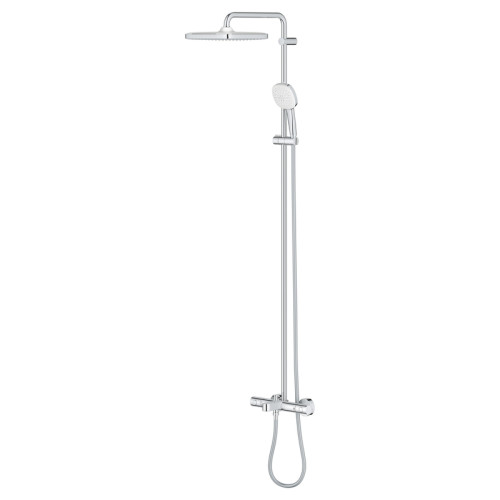 Душова система настінного монтажу з термостатом для ванни Grohe Tempesta System 250 Cube (26691001)
