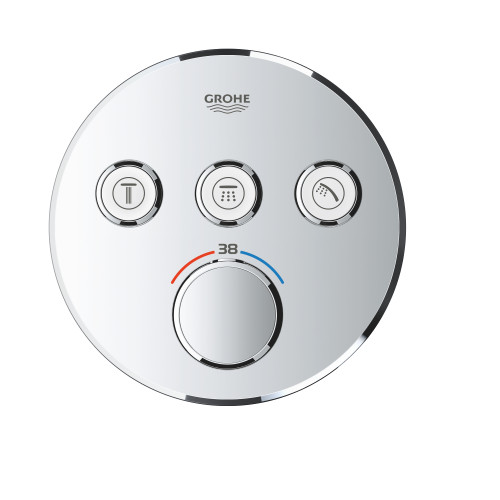 Змішувач прихованого монтажу з термостатом на 3 споживача Grohe Grohtherm SmartControl (29121000)