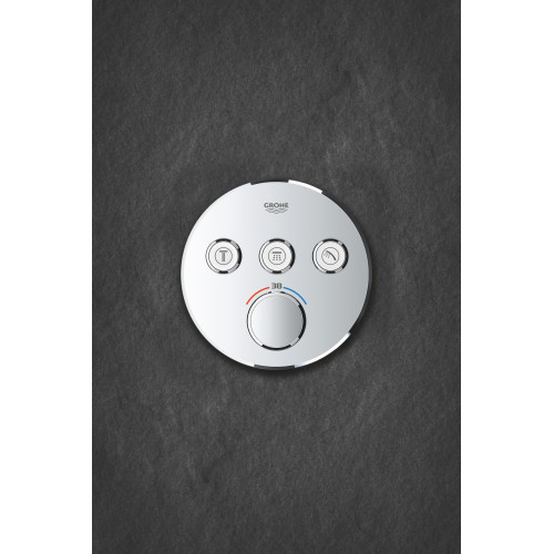 Змішувач прихованого монтажу з термостатом на 3 споживача Grohe Grohtherm SmartControl (29121000)