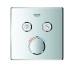 Смеситель скрытого монтажа с термостатом на 2 потребителя Grohe Grohtherm SmartControl (29124000)