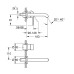 Змішувач для раковини прихованого монтажу Grohe Essence M-Size (29192001)