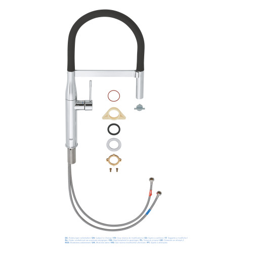 Одноважільний змішувач для мийки Grohe Essence (30294000)
