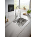 Змішувач для кухні з гнучким виливом Grohe Eurocube (31395000)