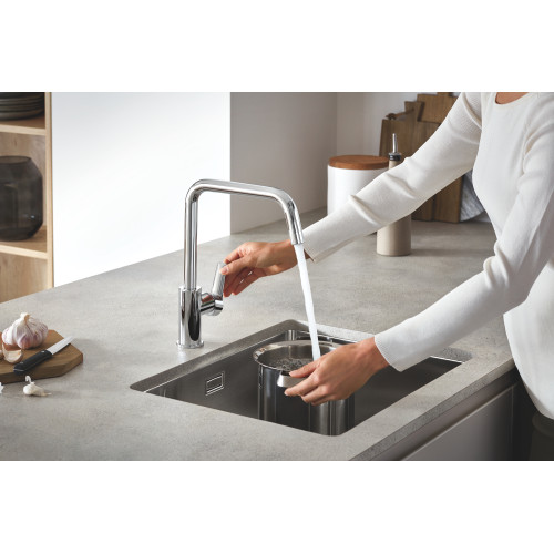 Мойка для кухни из нержавеющей стали Grohe K700U (31574SD1)