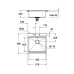 Кухонная мойка K800 (50 cm) Grohe EX-2 Sink (31583SD0)