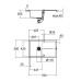 Композитне миття для кухні Grohe K400 (31639AP0)