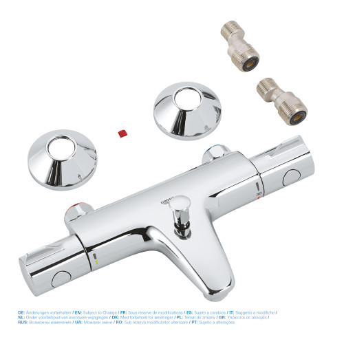 Смеситель для ванной с термостатом Grohe Grohtherm 800 (34567000)
