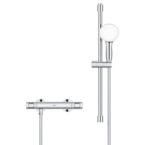 Термостат для душу Grohe Grohtherm 500 з душовим гарнітуром (34796001)