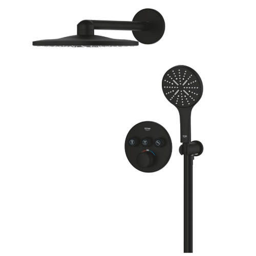 Душева система прихованого монтажу Grohe Grohtherm SmartControl з Rainshower SmartActive 310 (34863KF0)