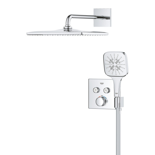 Душова система прихованого монтажу з термостатом Grohe Grohtherm SmartControl (34865000)
