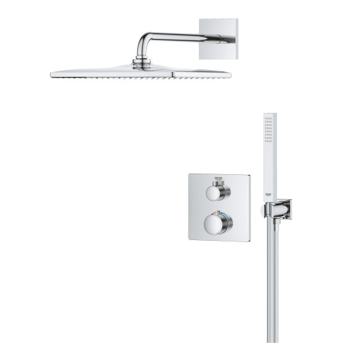Душова система прихованого монтажу з термостатом Grohe Grohtherm (34870000)
