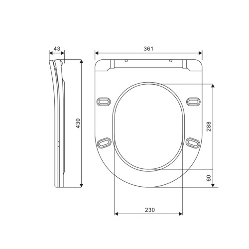Комплект Grohe Set Унітаз ELLIPSE-0305-T3 + Інсталяція UA388400WG + панель 38732000 (388400WGELLIPS0305T3)
