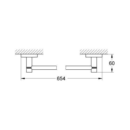Рушникотримувач Grohe Essentials New (40366001)