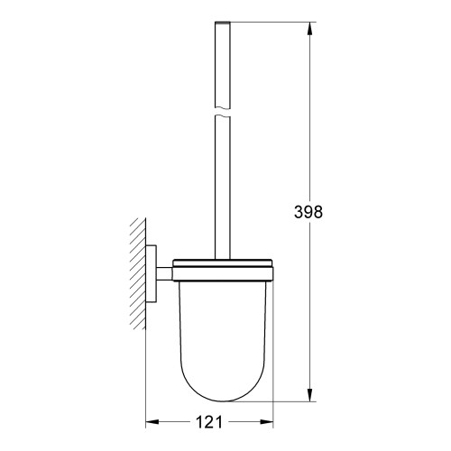 Йоршик для унітазу Grohe Essentials New (40374001)