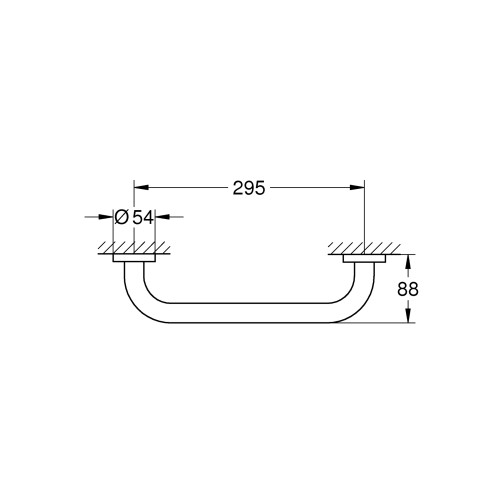 Поручень для ванни Grohe Essentials New (40421001)