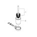 Ёршик для унитаза Grohe Essentials Cube New (40513001)