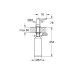 Дозатор для миючого засобу Grohe (40536000)