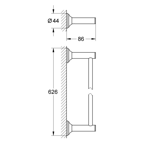 Рушникотримувач Grohe Essentials Authentic (40653001)