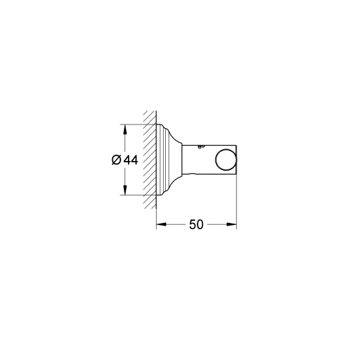 Крючок для халата Grohe Essentials Authentic (40656001)
