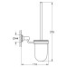 Єршик для унітазу Grohe Essentials Authentic (40658001)