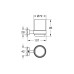 Склянка для зубних щіток Grohe Essentials Cube New (40755001)