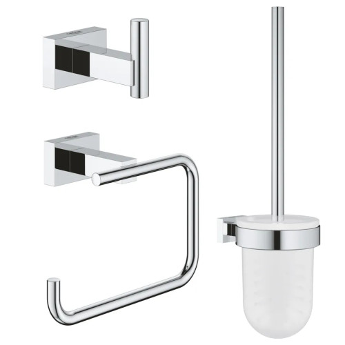 Набір аксесуарів 3 в 1 Grohe Essentials Cube New (40757001)