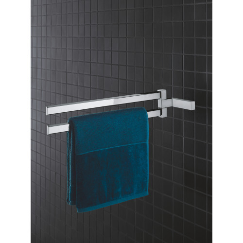 Подвійний тримач для рушників Grohe Selection Cube (40768000)