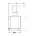 Дозатор рідкого мила Grohe Selection Cube (40805000)