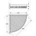 Кутова полиця у ванну Grohe Selection Cube (40809000)
