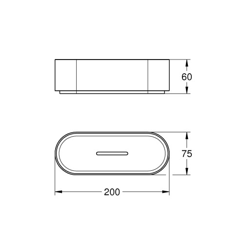 Полиця у ванну Grohe Selection (41037000)